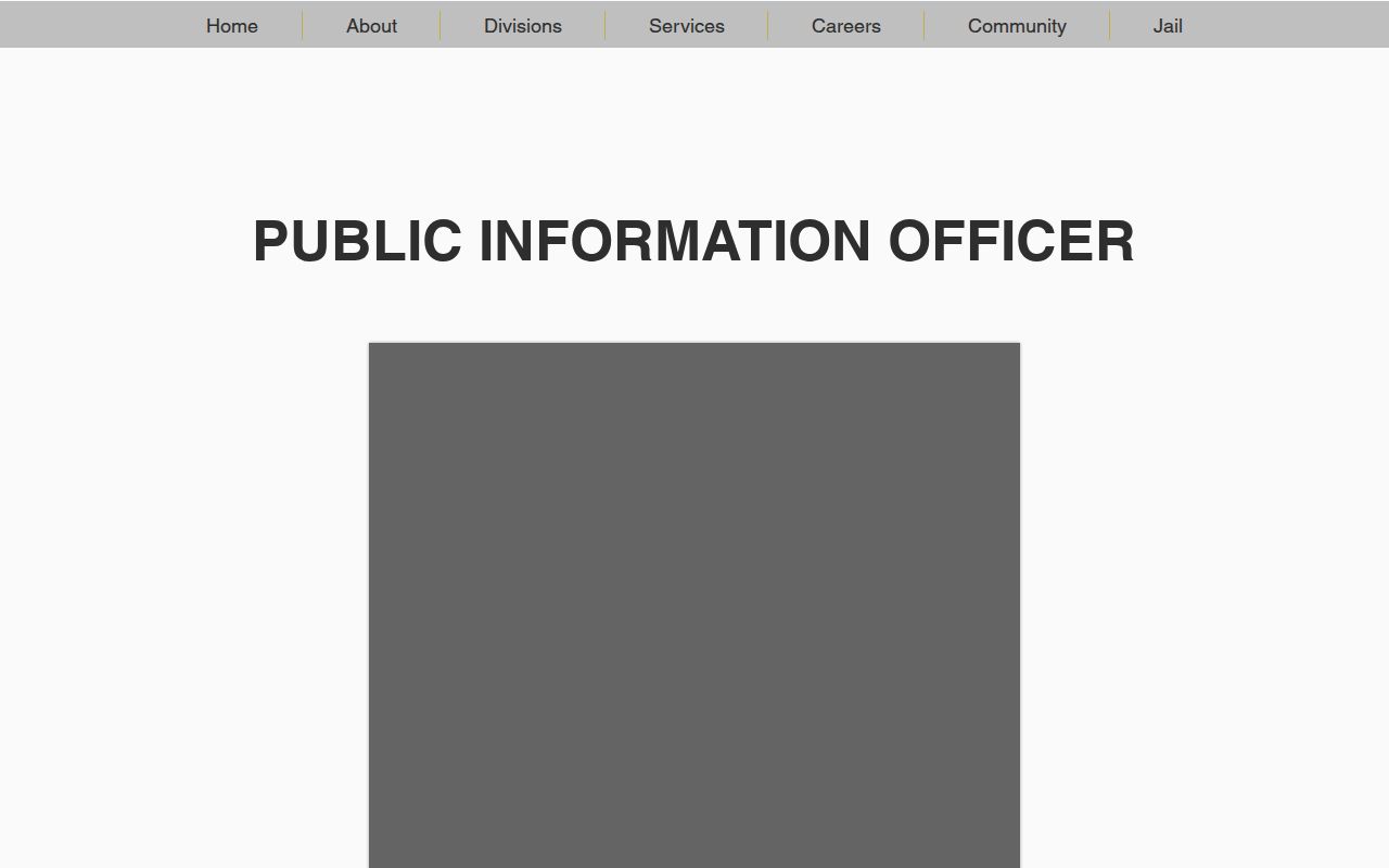 Okeechobee County Sheriff Public Information Department records page